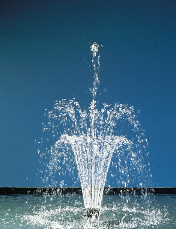 Oase Vulkan Fountain Nozzle - In Pond