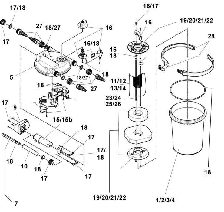 Oase FiltoClear 800-4000 Pressure Filters - Replacement Parts