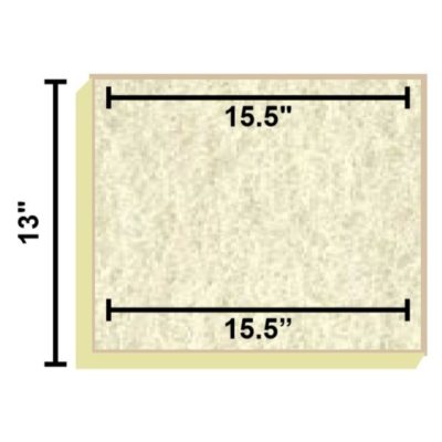 Replacement Filter Mat 15.5 x 15.5 x 13