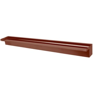 Calais 36" Sheer Falls Copper Colored Waterfall Weir