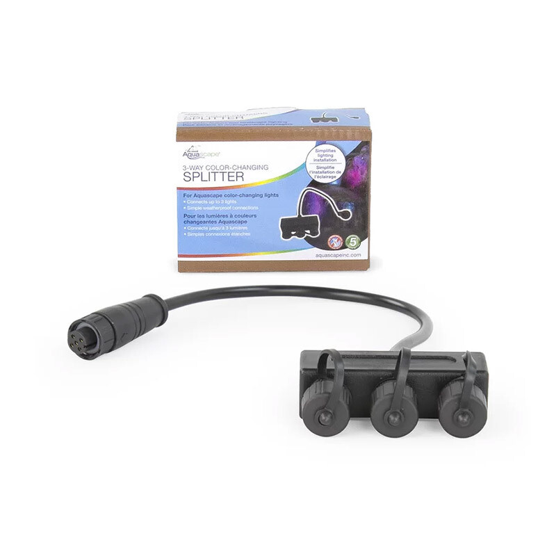 Aquascape 3-Way Color-Changing Splitter (84062)