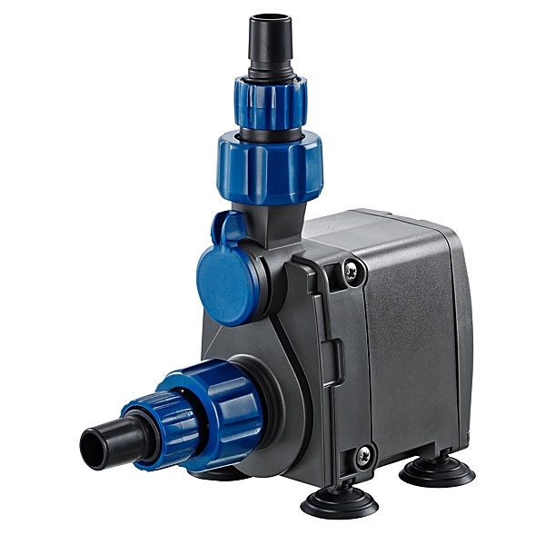 Oase OptiMax 560 Aquarium Pump (shown with Fittings)