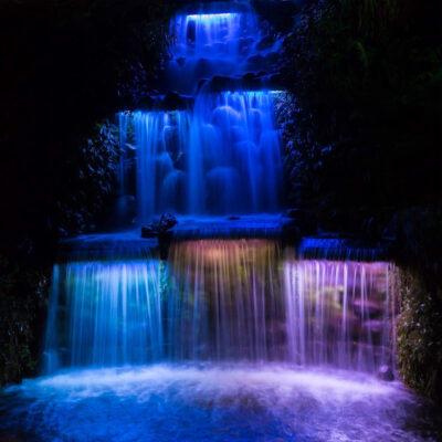 Anjon Acrylic NiteFalls™ Spillway with Optional Color-Changing Lights